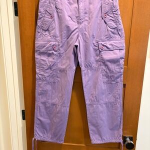 Lauren Ralph Lauren featherweight twill cargo ankle pants